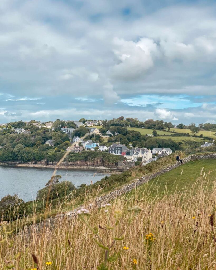 Beautiful Coastal Views of Kinsale Town in Ireland