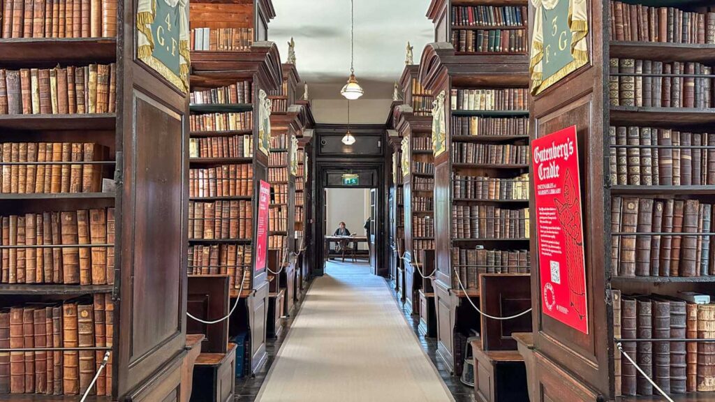 Marshs Library in Dublin, a Dublin hidden gem.