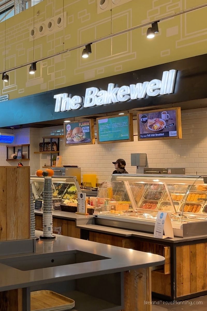 The Bakewell cafe in Ireland, serving breakfast and baked goods.