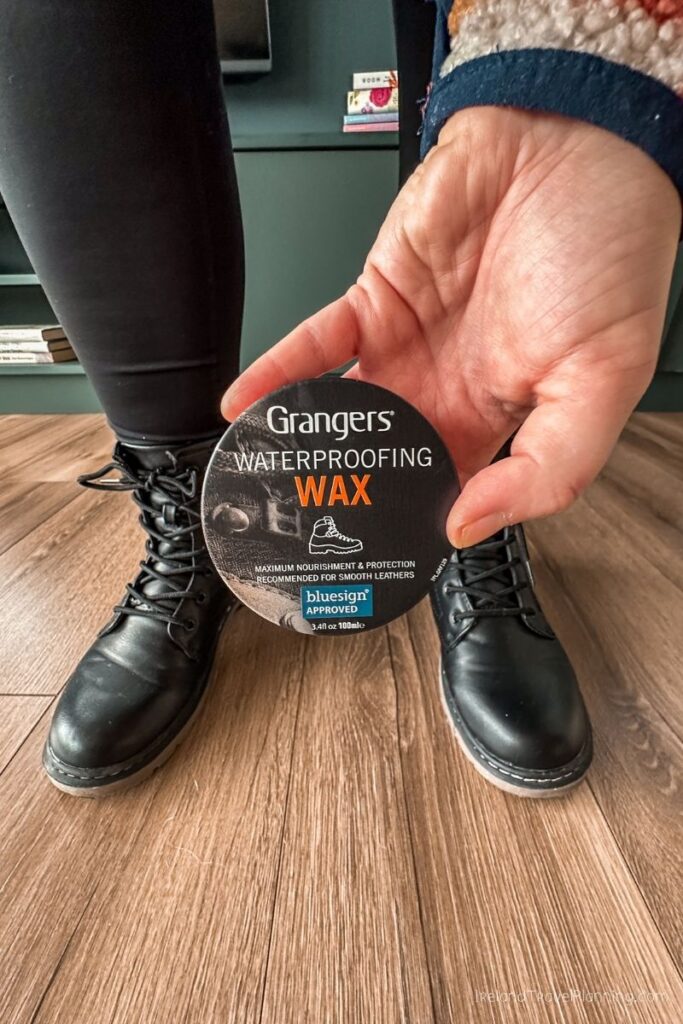 Grangers Waterproofing Wax for leather boots
